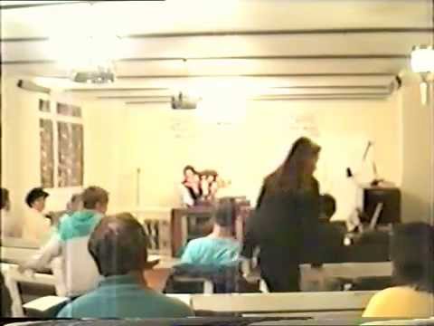 Olive Tree Church Wembury 1994 Michal Bee + Colin, Sue & Children