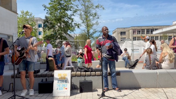 Joel Preaching May 30th in Plymouth UK