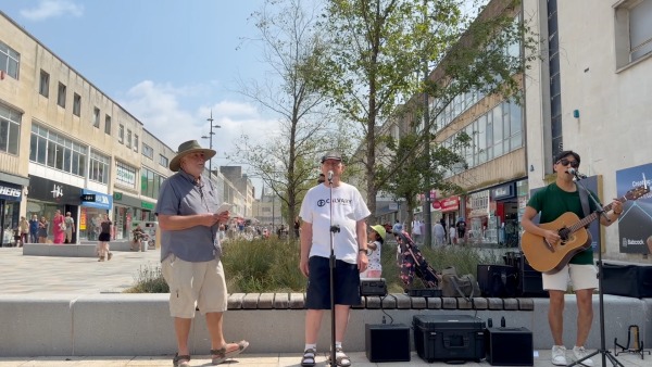 The Gospel being Preached in Plymouth UK